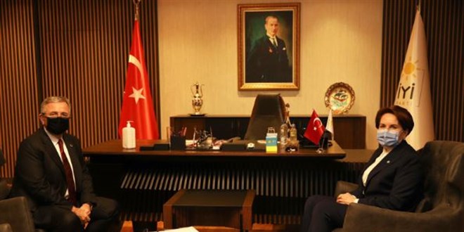 Akşener, Başkan Mansur Yavaş ile görüştü