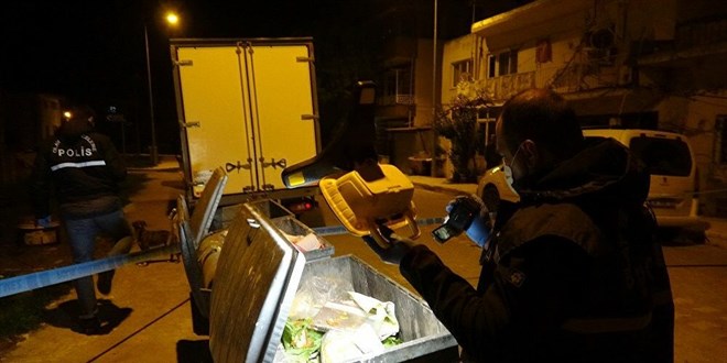 Çöp konteynerine atılan bebeğin güvenlik kamerası görüntüleri ortaya çıktı