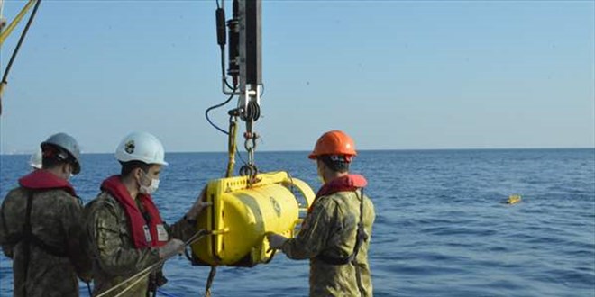 MSB: Cumhuriyeti tarihinin en derin sonar grntleme operasyonu icra edildi