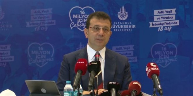 İmamoğlu, Akit muhabirinin sorusunu reddetti
