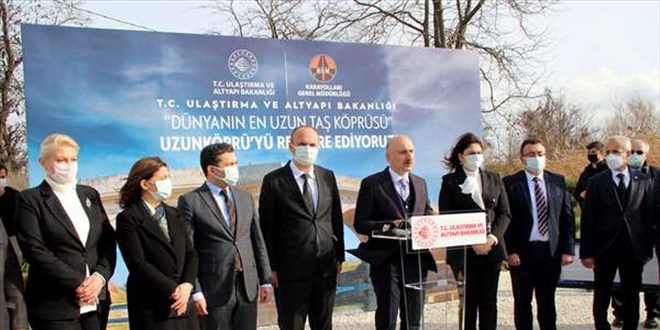Bakan Karaismailoğlu: Tarihi Uzunköprü restore edilecek