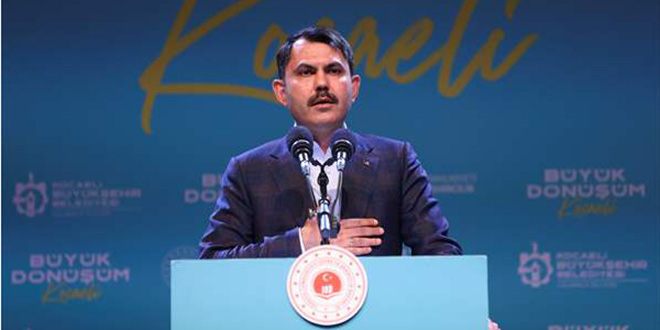 Bakan Kurum: Her yıl 300 bin konut dönüştürülecek