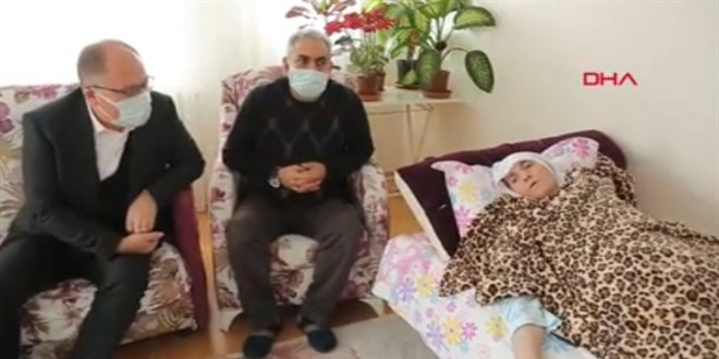 Hasta yatağında cami yapımı için 500 bin lira bağışladı