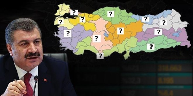 Bakan Koca 4 ili işaret ederek açıkladı!