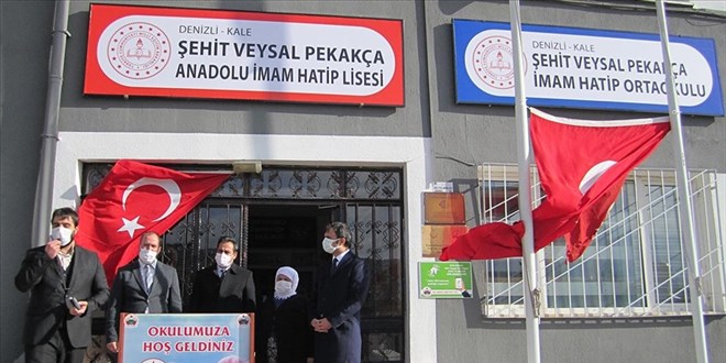Şehit er Veysel Pekakça'nın ismi okulda yaşayacak