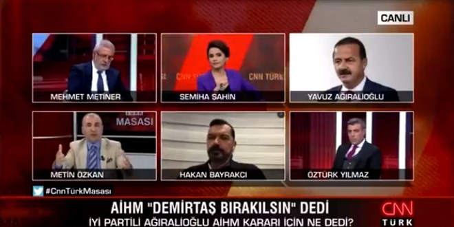 Hakan Bayrakçı kulaklığı kopartıp canlı yayını terk etti