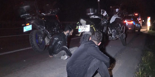 Polisten kaçan motosiklet sürücüsüne 9 bin 299 TL ceza
