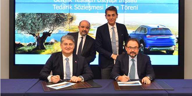 TOGG Gemlik tesisinin üstyapı inşaatı için imzalar atıldı
