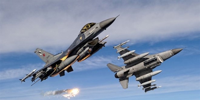 MSB: 8 PKK'lı terörist, hava harekatıyla etkisiz hale getirildi