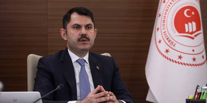 Bakan Kurum 'G�r�lt� kirlili�ine birlikte dur diyelim' �a�r�s� yapt�