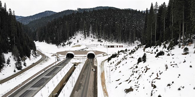 Ilgaz T�neli, 4 y�lda ekonomiye 200 milyon lira katk� sa�lad�