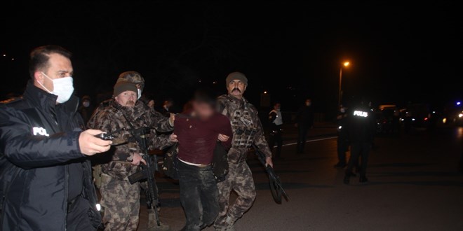 Polisi vuran şahıs PÖH'ün nefes kesen operasyonu ile yakalandı