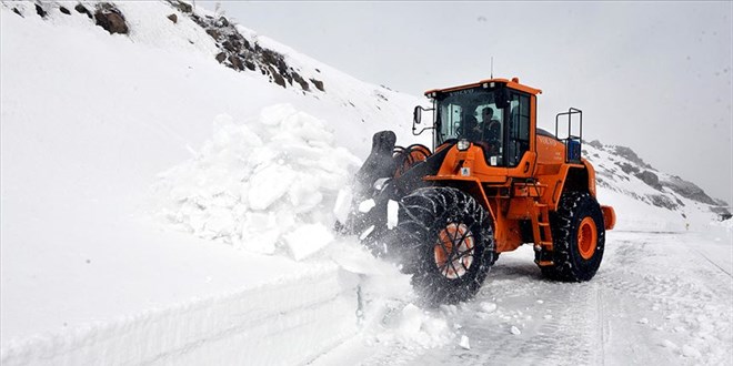 Doğu'da 4 il için çığ uyarısı