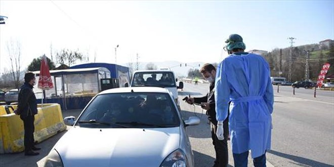 Bu ilde il dışından gelenlere koronavirüs testi yapılıyor