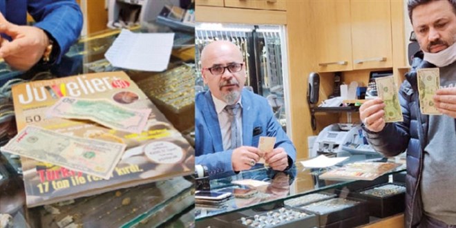 Kuyumcular 'sahte banknotlarla' hedefte