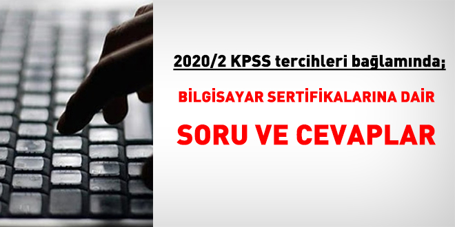 Bilgisayar sertifikalarına dair soru ve cevaplar