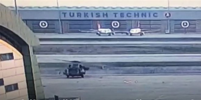 Sabiha Gökçen Havalimanı'nda helikopter kazası