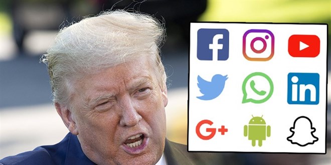 Trump'ın Twitter, Facebook ve Instagram hesapları kilitlendi