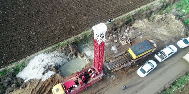 Barajların kuruduğu şehire bir kötü haber de yer altından