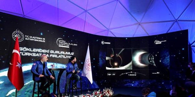 Türksat 5A uydusundan ilk sinyal alındı