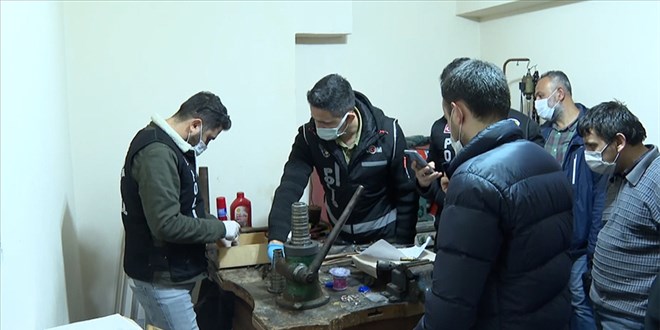 İstanbul merkezli 8 ilde sahte altın operasyonu