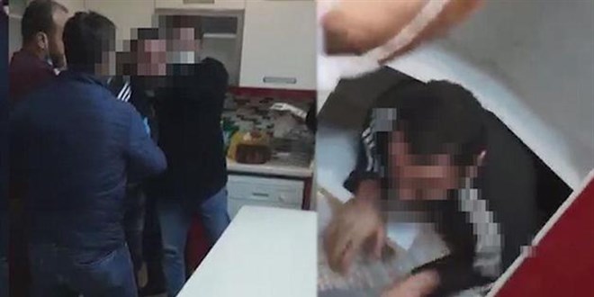 Savcıyı tehditten aranan eski İKM mutfak dolabında yakalandı