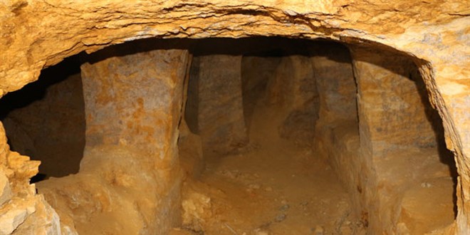 5 bin yıllık yer altı yerleşiminde 'defineci' talanı