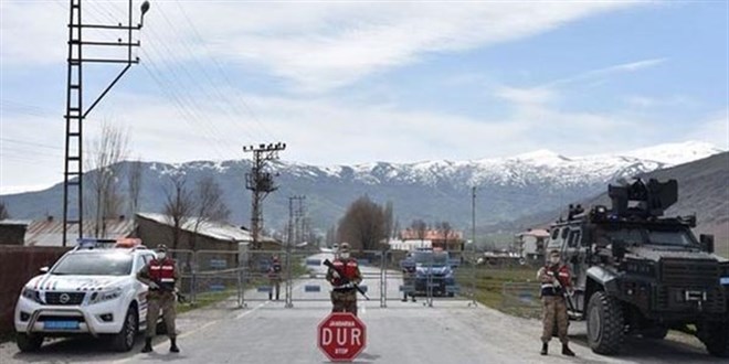 Bitlis'te 10 köy ve mezarlarında sokağa çıkma yasağı ilan edildi