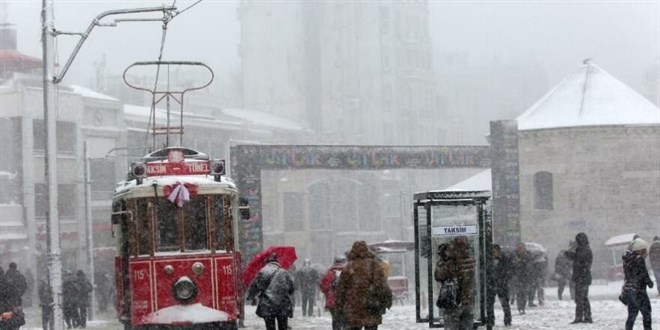 İstanbul'a 4 günlük kar yağışı uyarısı!