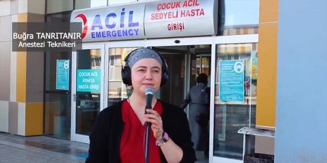 Sağlık çalışanları hayatını kaybeden meslektaşları anısına klip çekti