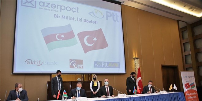 PTT ile Azerpost hızlı para transferi konusunda anlaştı
