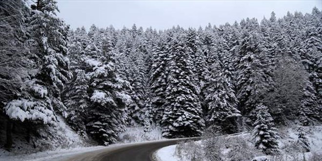 Bolu, eksi 21,8 dereceyle bu gece Türkiye'nin en soğuk ili oldu