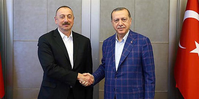 Cumhurbakan Erdoan, lham Aliyev ile telefonda grt