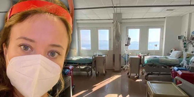 Doktor, yoğun bakım ünitesinin fotoğrafını 'oh be' başlığıyla paylaştı