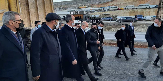 Bakanlar 'ölüm yolunu' inceledi