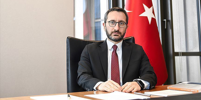 Fahrettin Altun'dan, Hamzaebi'ye Resmi Gazeteyle yant