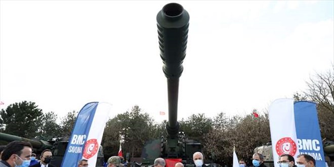 Yeni nesil 3 Fırtına obüsü Akar'ın katıldığı törenle TSK'ya teslim edildi