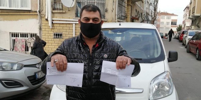 Aracı yok, hiç gitmediği şehirlerden trafik cezası yedi
