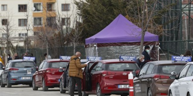 İstisna kapsamındaki kursiyerlerin direksiyon sınavı yapıldı