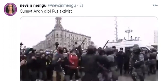Cüneyt Arkın'dan Nevşin Mengü'ye: Askerime polisime saldırmam