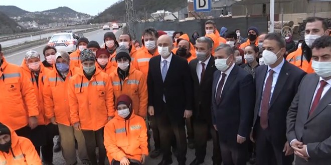 Bakan Karaismailoğlu, Türkeli-Çatalzeytin kara yolunu inceledi