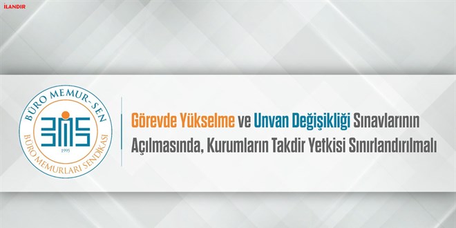 GYS ve UDS sınavlarının açılmasında, kurumların takdir yetkisi sınırlandırılmalı