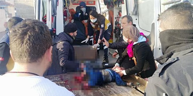 Yangında kurtarılan çocuk ile anne hayatını kaybetti