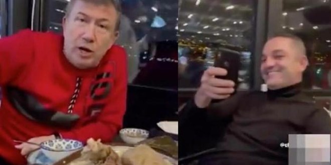 Restoranda yemek yiyen Tanju Çolak'a para cezası