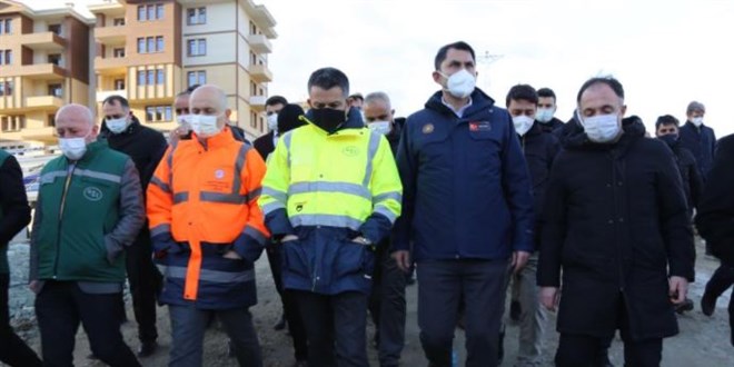 3 bakan Yusufeli Barajı inşaatını yerinde inceledi