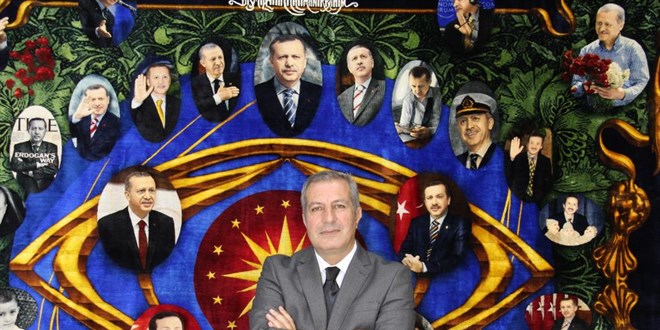 Cumhurbaşkanı Erdoğan sevgisi rekorluk halıya dokundu