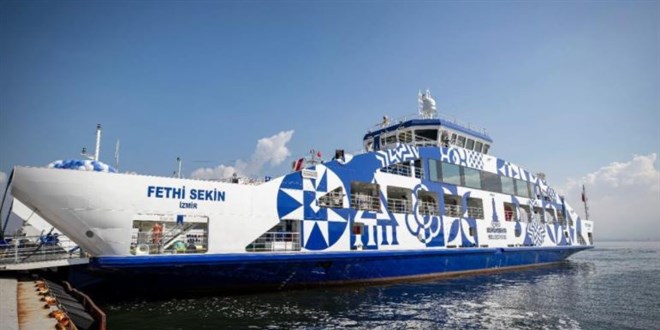 İzmir'de arabalı vapur ücretlerine zam