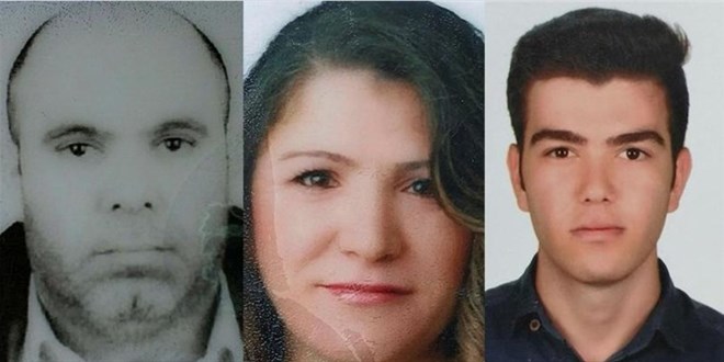 Anne, babası ve kardeşini toprağa verdi