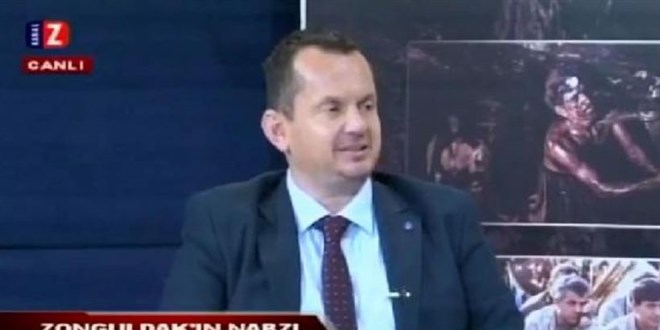 Deva Partisi Zonguldak il başkanı canlı yayında küfür etti