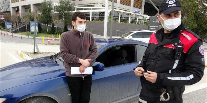 İzin belgesi olmayan sürücüden, 'valiyle görüşün' savunması